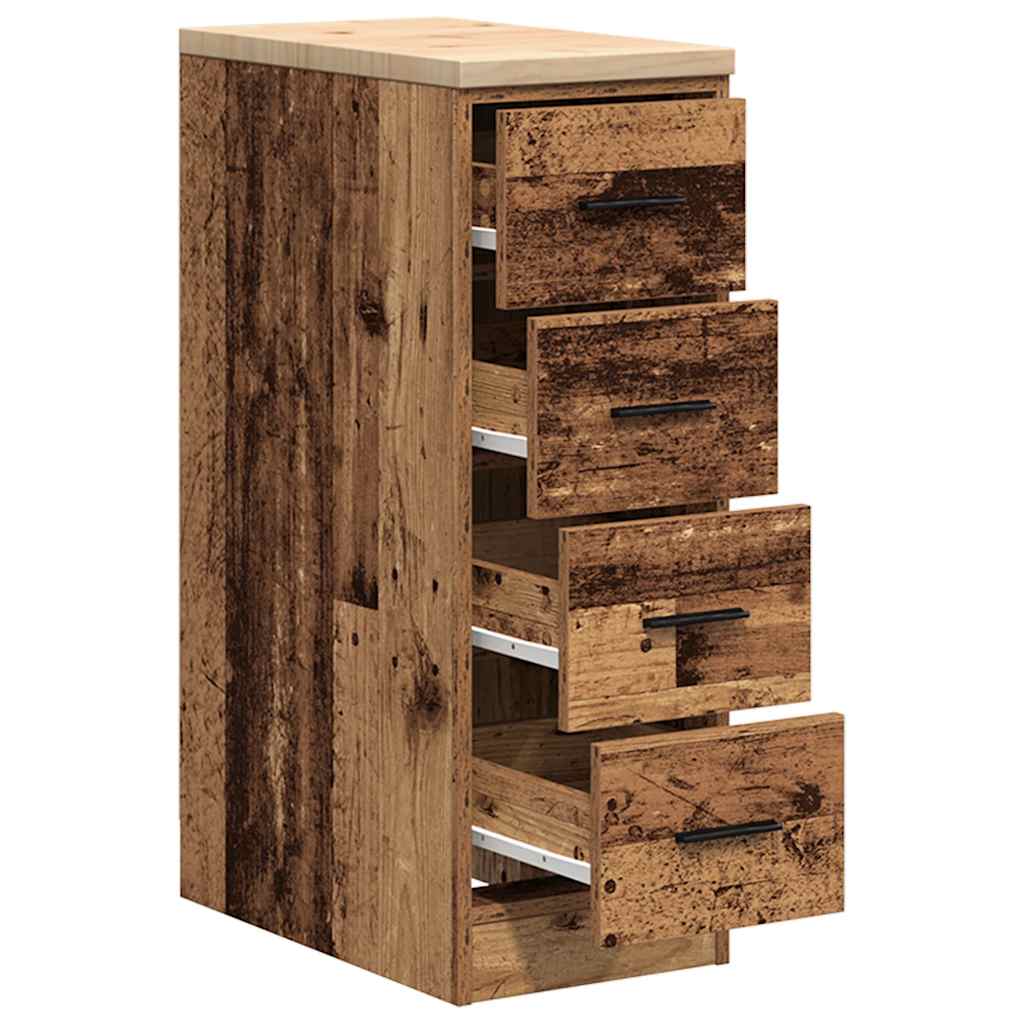 vidaXL Dulap depozitare garaj lemn vechi 30x51x85 cm lemn masiv de pin vidaXL Dulap depozitare garaj lemn vechi 30x51x85 cm lemn masiv de pin
