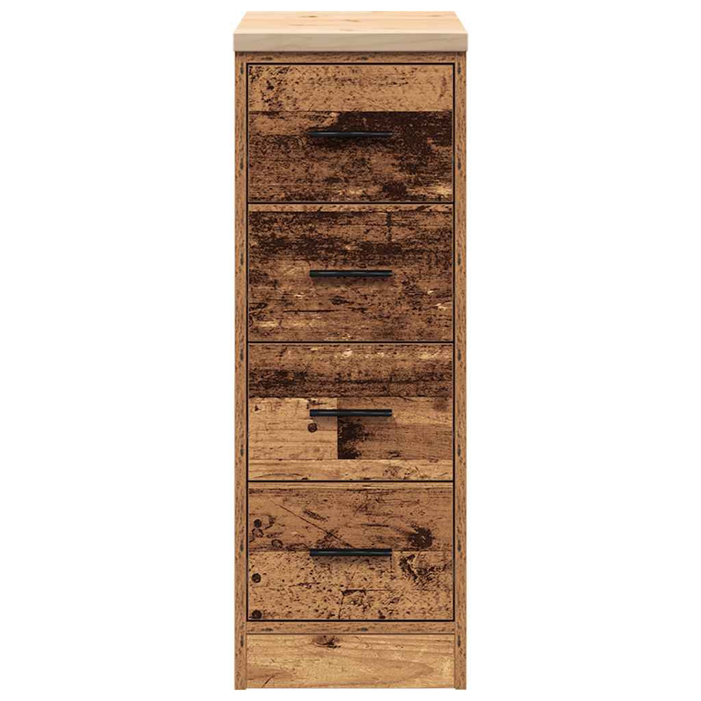 vidaXL Dulap depozitare garaj lemn vechi 30x51x85 cm lemn masiv de pin vidaXL Dulap depozitare garaj lemn vechi 30x51x85 cm lemn masiv de pin