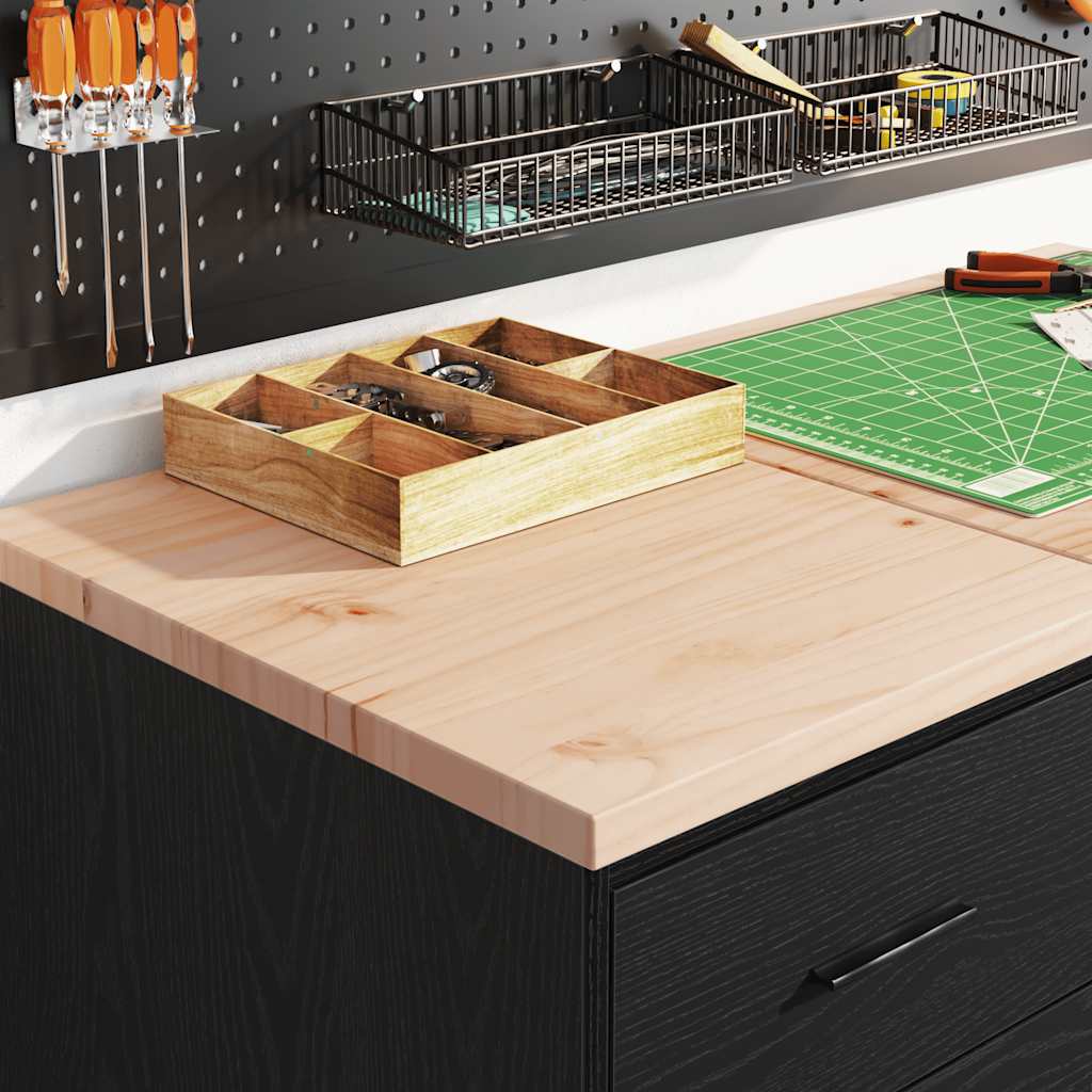 vidaXL Dulap depozitare garaj negru 40x51x85 cm lemn masiv de pin vidaXL Dulap depozitare garaj negru 40x51x85 cm lemn masiv de pin