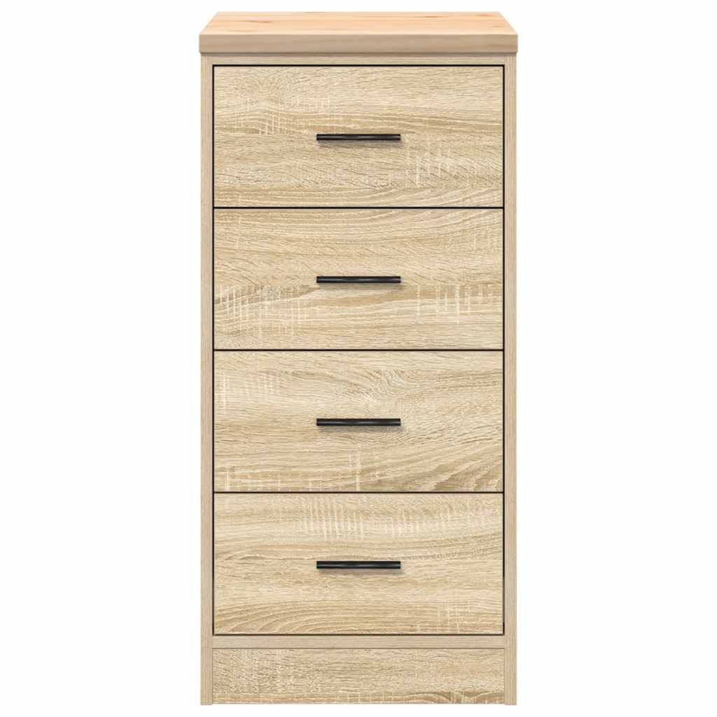 vidaXL Dulap depozitare garaj Stejar Sonoma 40x51x85 cm lemn masiv pin vidaXL Dulap depozitare garaj Stejar Sonoma 40x51x85 cm lemn masiv pin