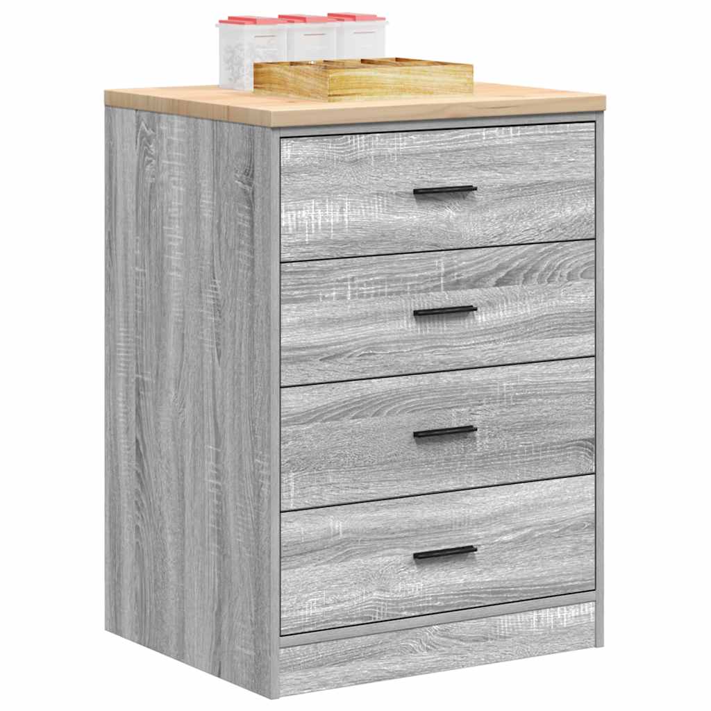 vidaXL Dulap depozitare garaj gri Sonoma 60x51x85 cm vidaXL Dulap depozitare garaj gri Sonoma 60x51x85 cm