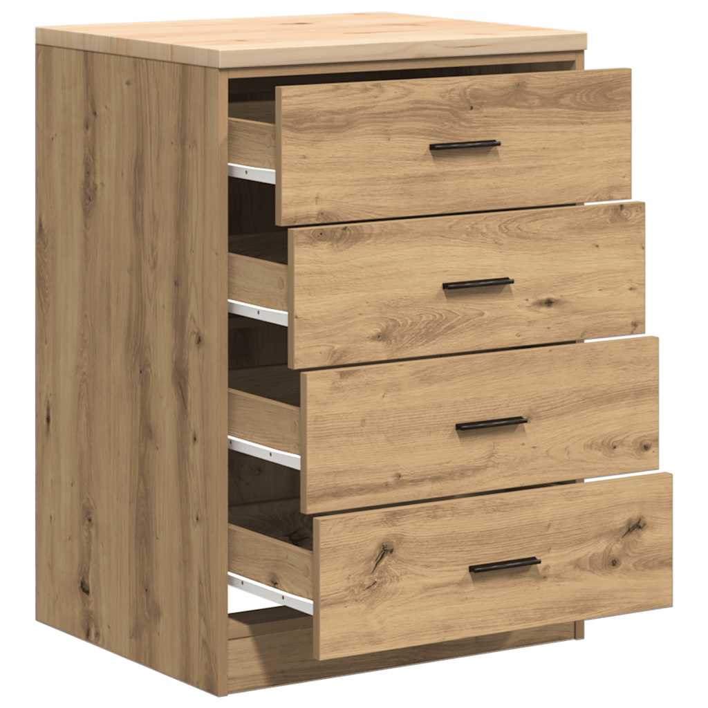 vidaXL Dulap de depozitare pentru garaj Artisan Stejar 60x51x85 cm vidaXL Dulap de depozitare pentru garaj Artisan Stejar 60x51x85 cm