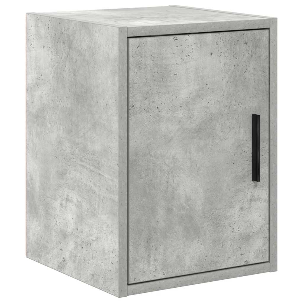 vidaXL Dulap de perete de garaj Lemn prelucrat gri beton vidaXL Dulap de perete de garaj Lemn prelucrat gri beton