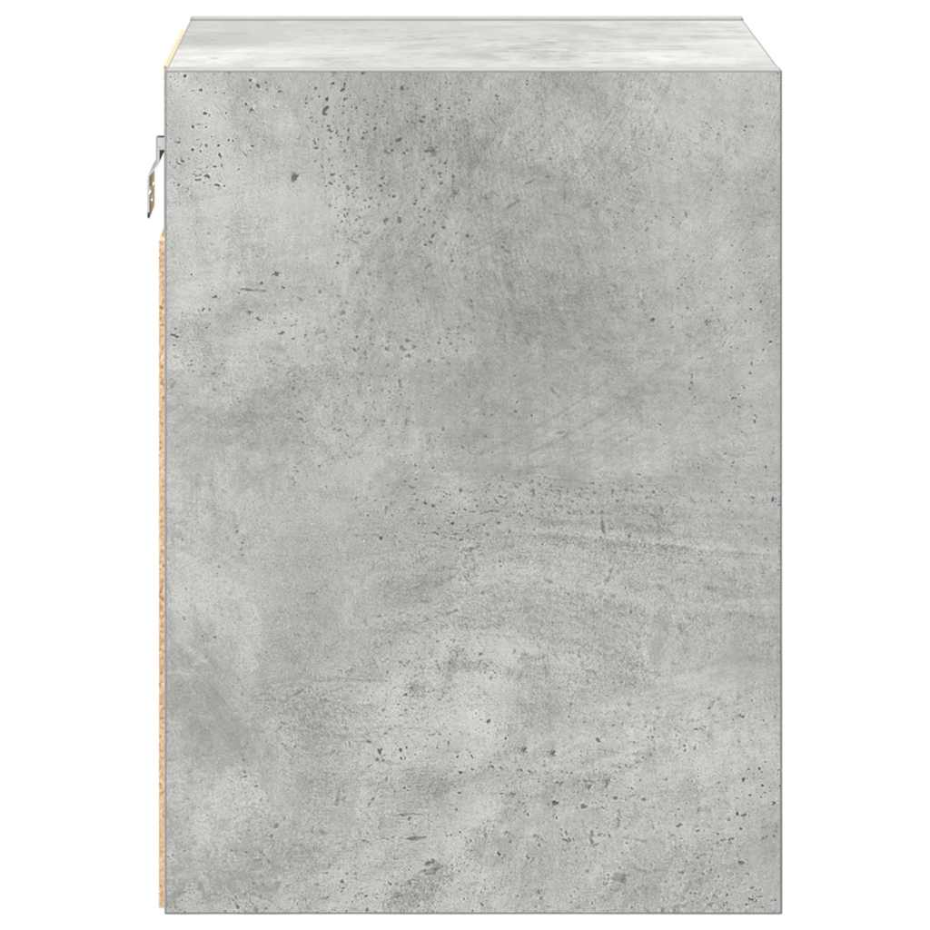 vidaXL Dulap de perete de garaj Lemn prelucrat gri beton vidaXL Dulap de perete de garaj Lemn prelucrat gri beton