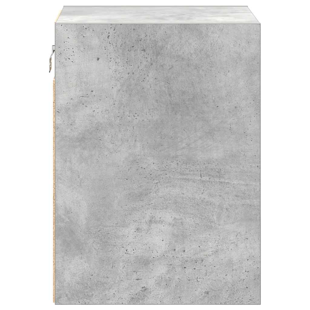 vidaXL Dulapuri de perete de garaj 2 buc. Lemn prelucrat gri beton vidaXL Dulapuri de perete de garaj 2 buc. Lemn prelucrat gri beton