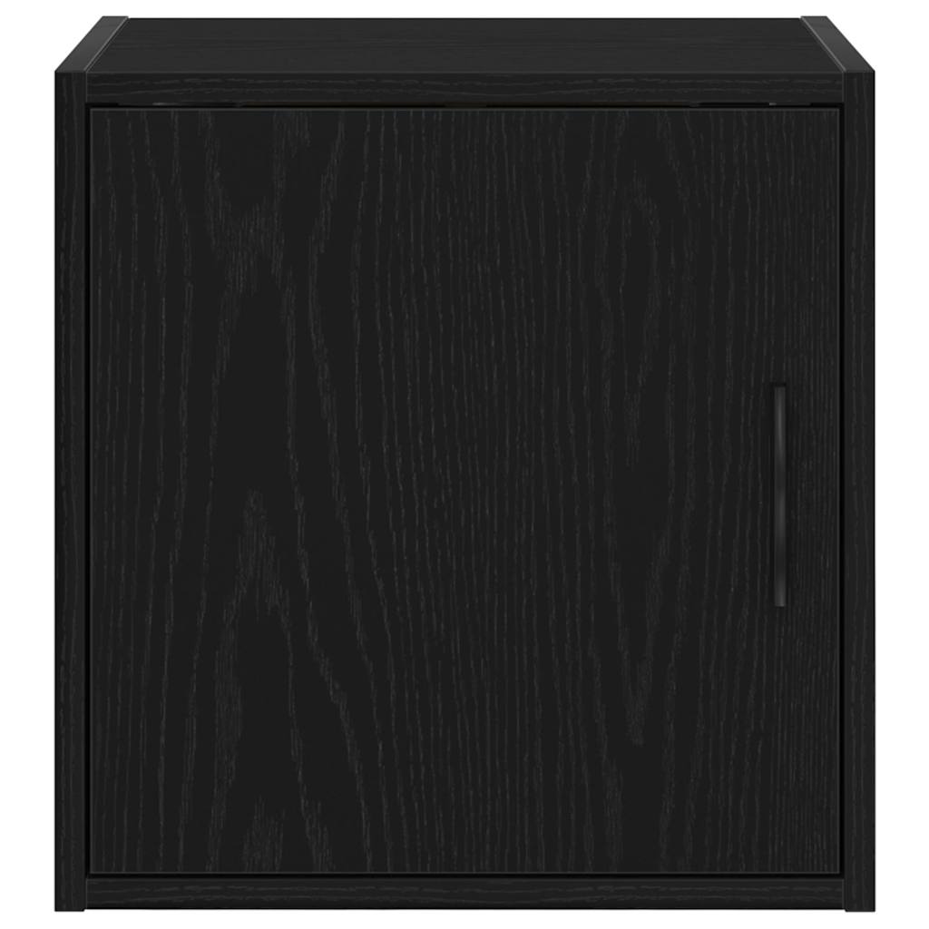 vidaXL Dulap de perete de garaj din lemn negru prelucrat vidaXL Dulap de perete de garaj din lemn negru prelucrat