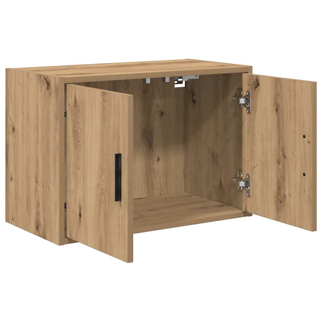 vidaXL Dulap de perete de garaj Artisan Stejar lemn prelucrat