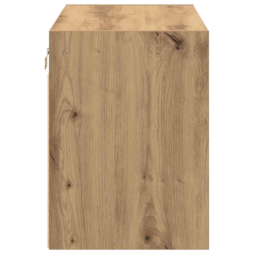 vidaXL Dulap de perete de garaj Artisan Stejar lemn prelucrat