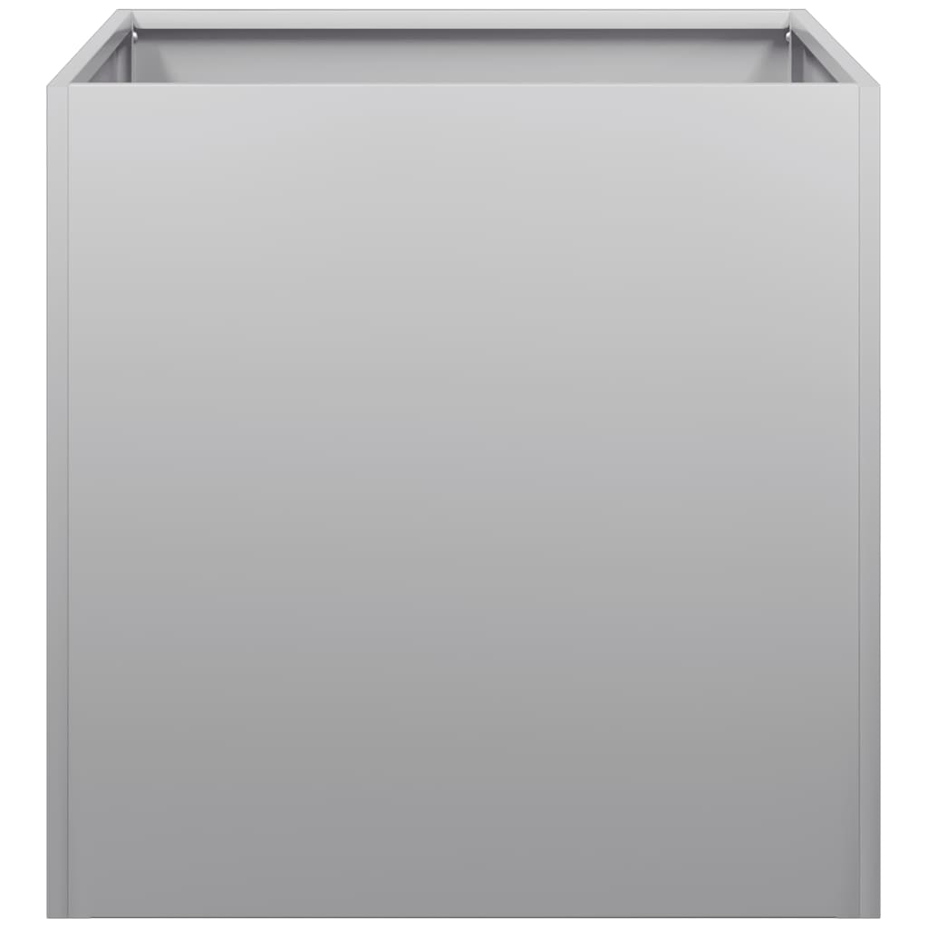vidaXL Jardinieră 40x40x40 cm oțel galvanizat vidaXL Jardinieră 40x40x40 cm oțel galvanizat