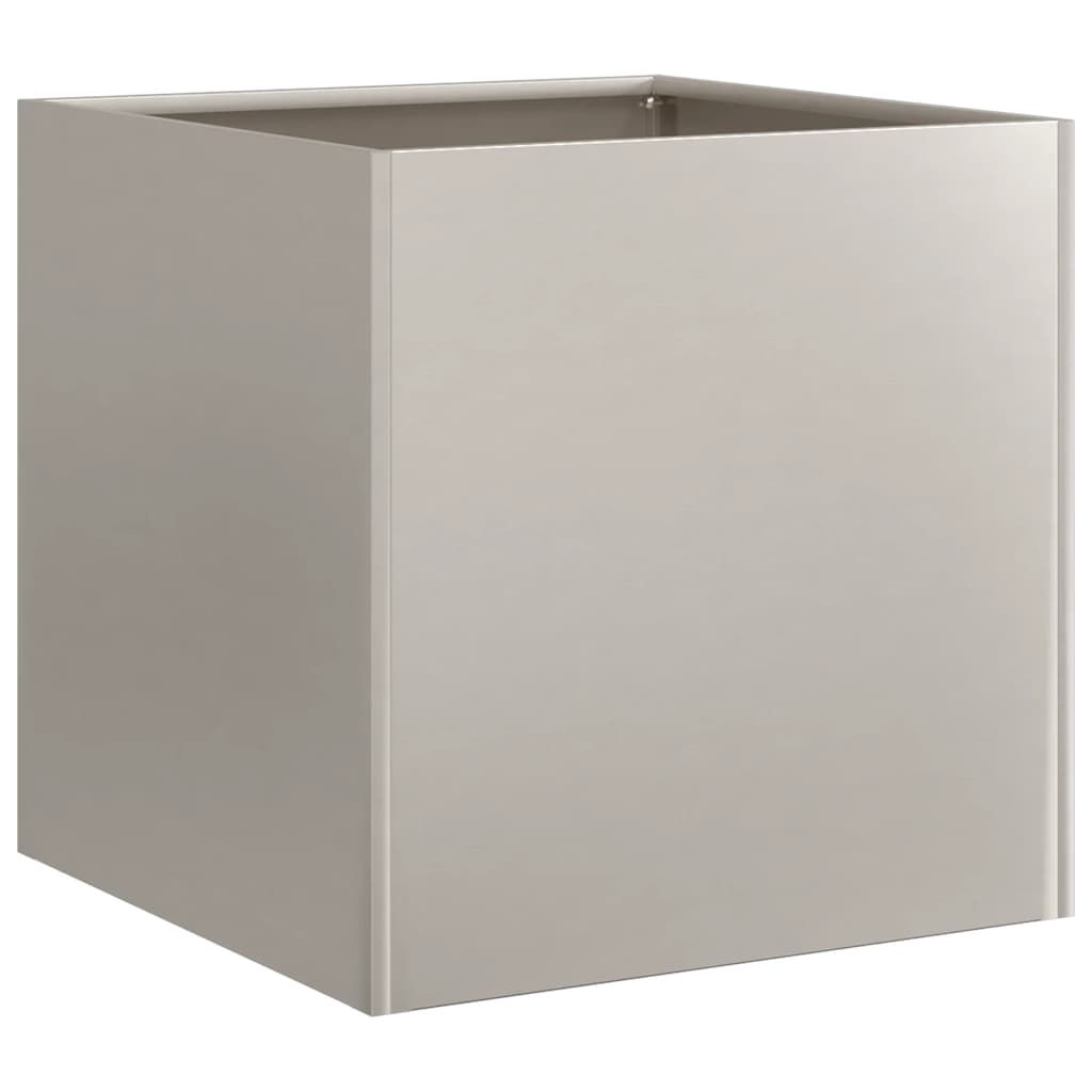 vidaXL Jardinieră Rusty 40x40x40 cm Oțel pentru intemperii vidaXL Jardinieră Rusty 40x40x40 cm Oțel pentru intemperii