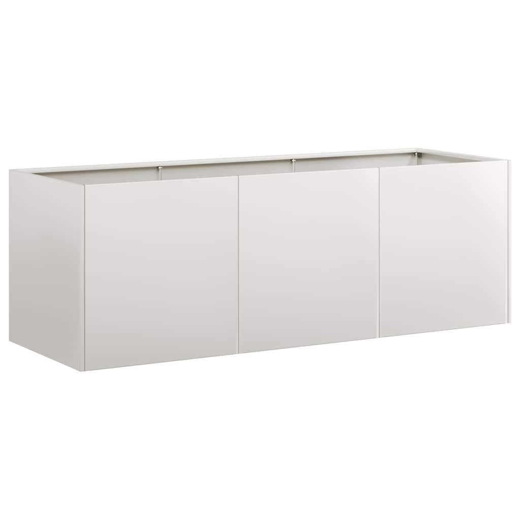 vidaXL Jardinieră 120x40x40 cm oțel inoxidabil vidaXL Jardinieră 120x40x40 cm oțel inoxidabil