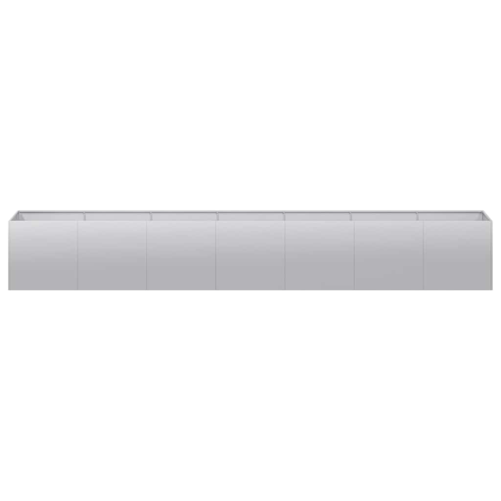 vidaXL Jardinieră 280x40x40 cm oțel galvanizat vidaXL Jardinieră 280x40x40 cm oțel galvanizat