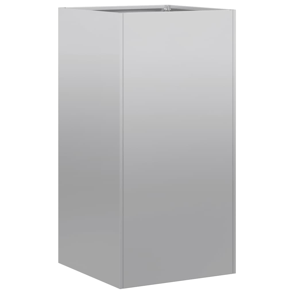 vidaXL Jardinieră 40x40x80 cm oțel galvanizat vidaXL Jardinieră 40x40x80 cm oțel galvanizat