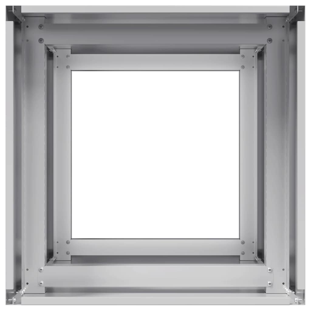 vidaXL Jardinieră 40x40x80 cm oțel galvanizat vidaXL Jardinieră 40x40x80 cm oțel galvanizat