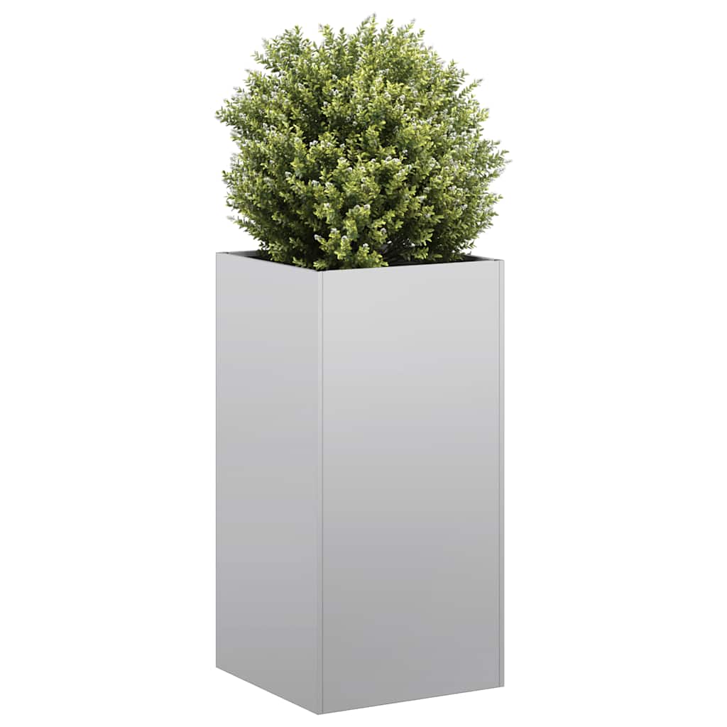 vidaXL Jardinieră 40x40x80 cm oțel galvanizat vidaXL Jardinieră 40x40x80 cm oțel galvanizat