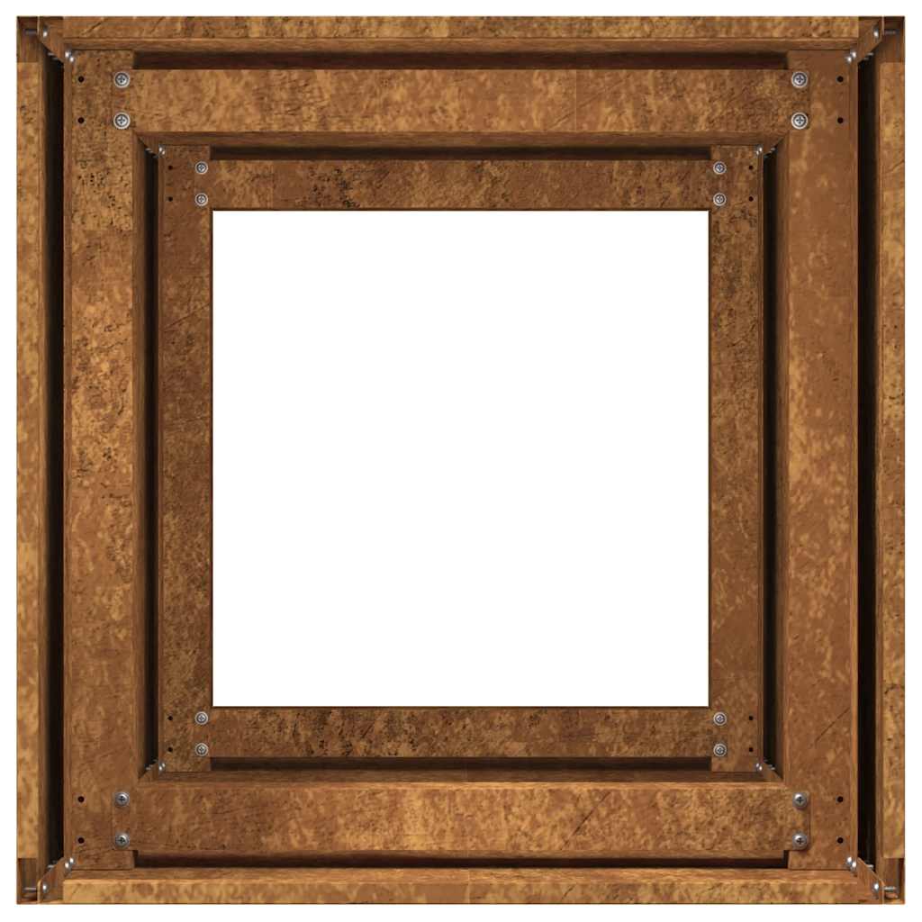vidaXL Jardinieră Rusty 40x40x80 cm Oțel pentru intemperii vidaXL Jardinieră Rusty 40x40x80 cm Oțel pentru intemperii