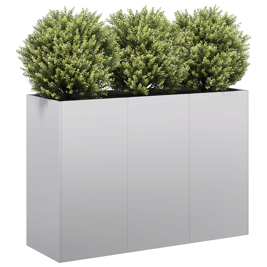 vidaXL Jardinieră 120x40x80 cm oțel galvanizat vidaXL Jardinieră 120x40x80 cm oțel galvanizat