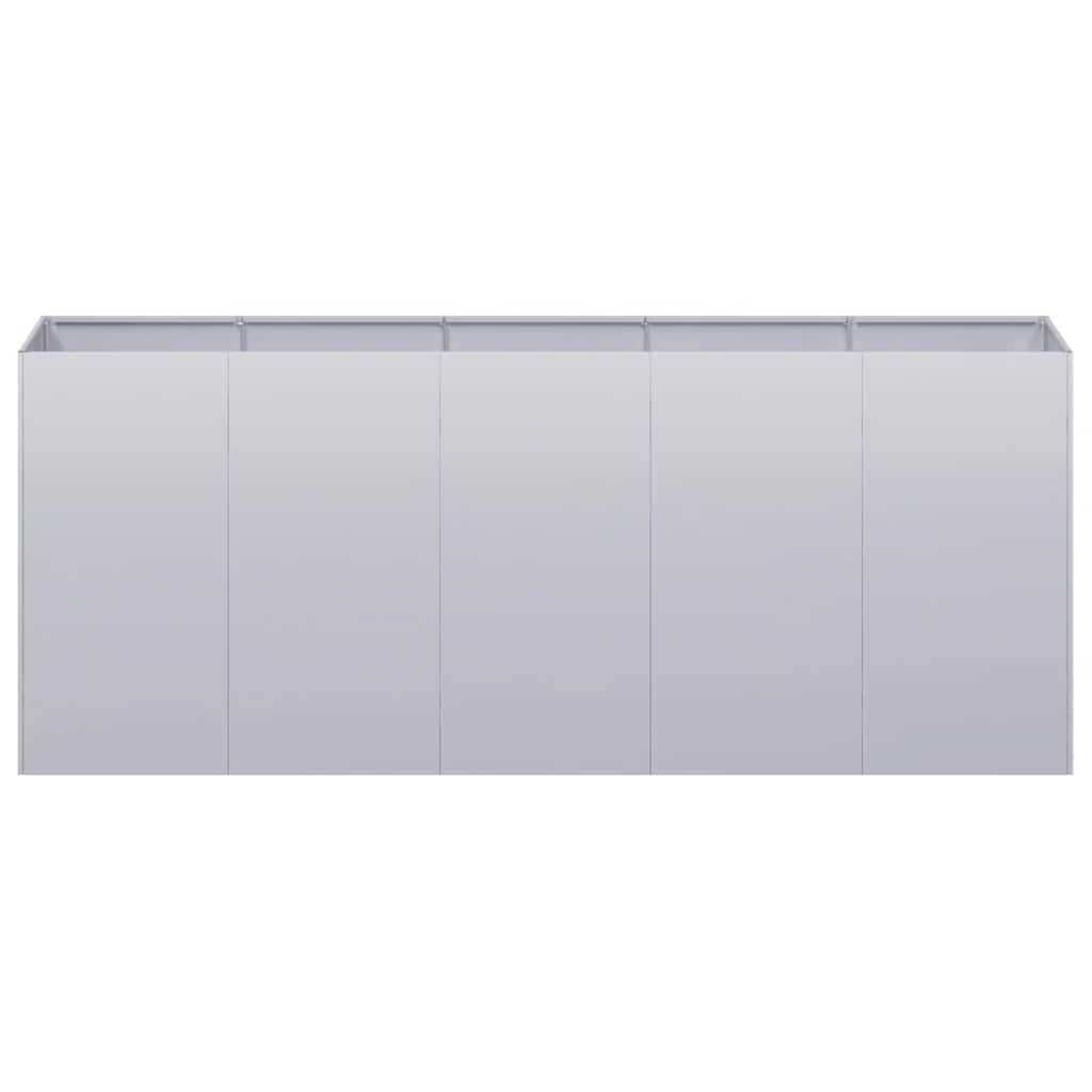 vidaXL Jardinieră 200x40x80 cm oțel galvanizat vidaXL Jardinieră 200x40x80 cm oțel galvanizat