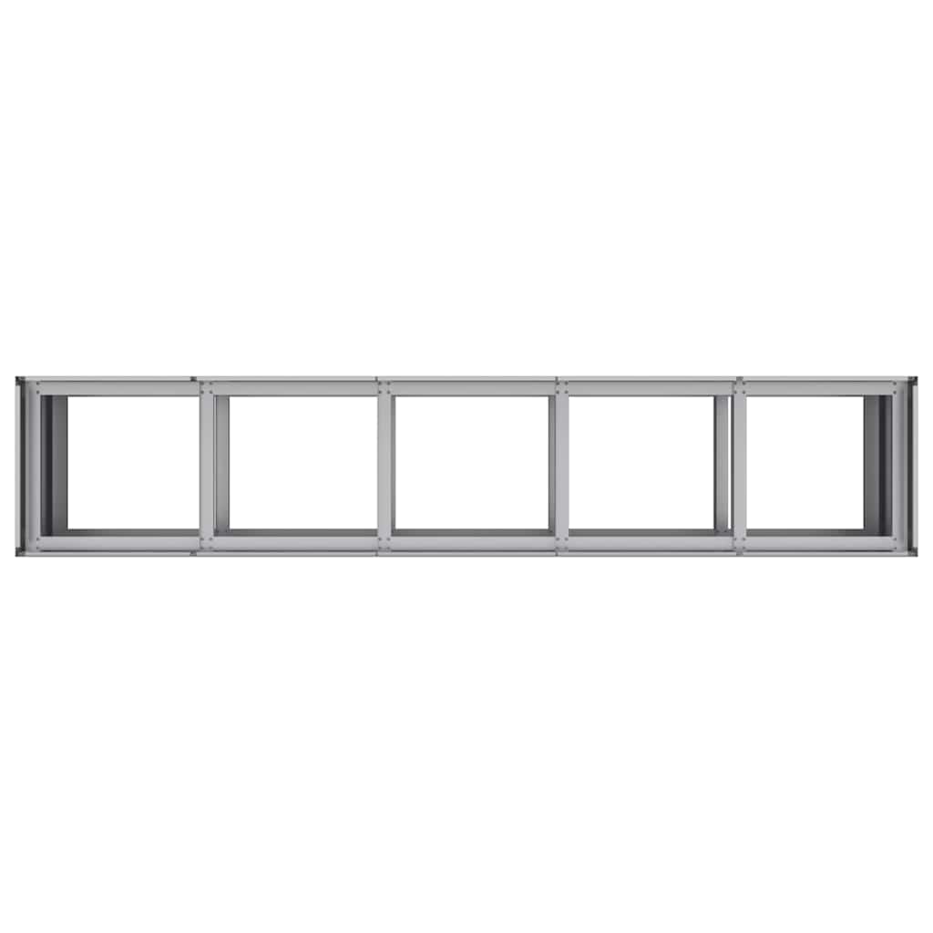 vidaXL Jardinieră 200x40x80 cm oțel galvanizat vidaXL Jardinieră 200x40x80 cm oțel galvanizat
