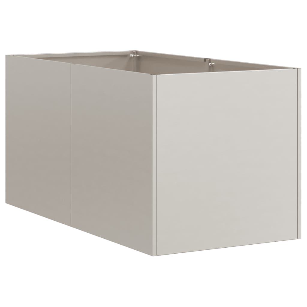 vidaXL Jardinieră Rusty 40x80x40 cm Oțel pentru intemperii
