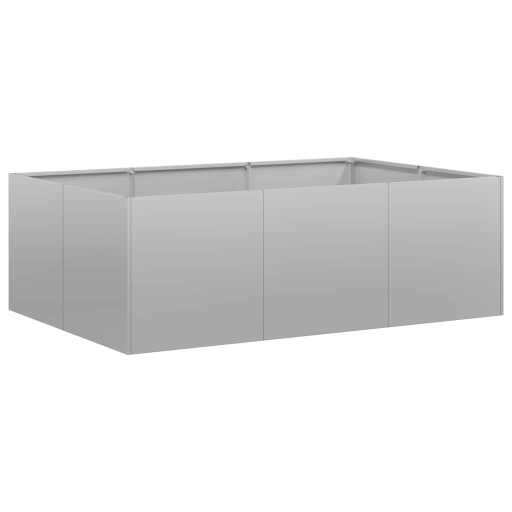 vidaXL Jardinieră 120x80x40 cm oțel galvanizat vidaXL Jardinieră 120x80x40 cm oțel galvanizat
