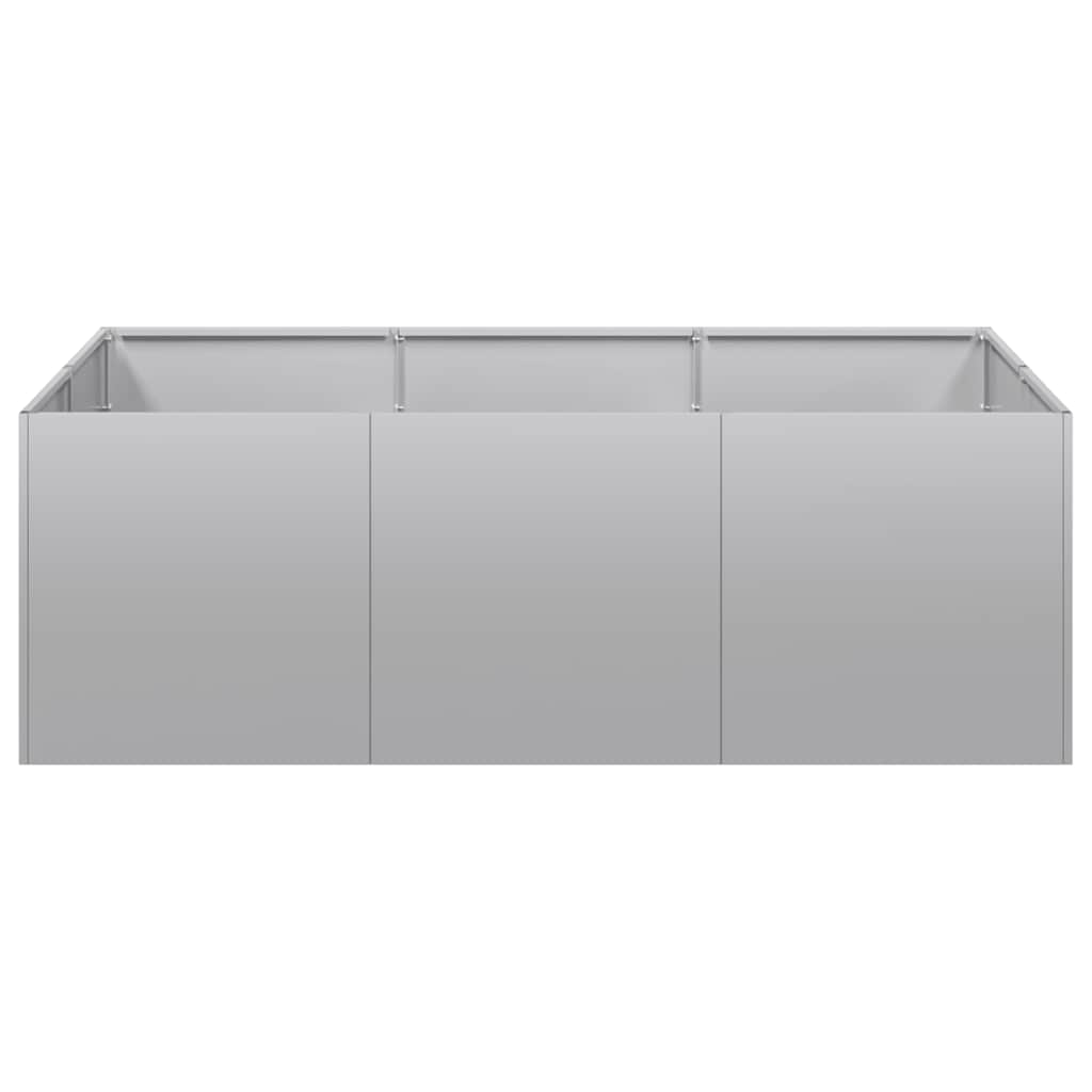vidaXL Jardinieră 120x80x40 cm oțel galvanizat vidaXL Jardinieră 120x80x40 cm oțel galvanizat