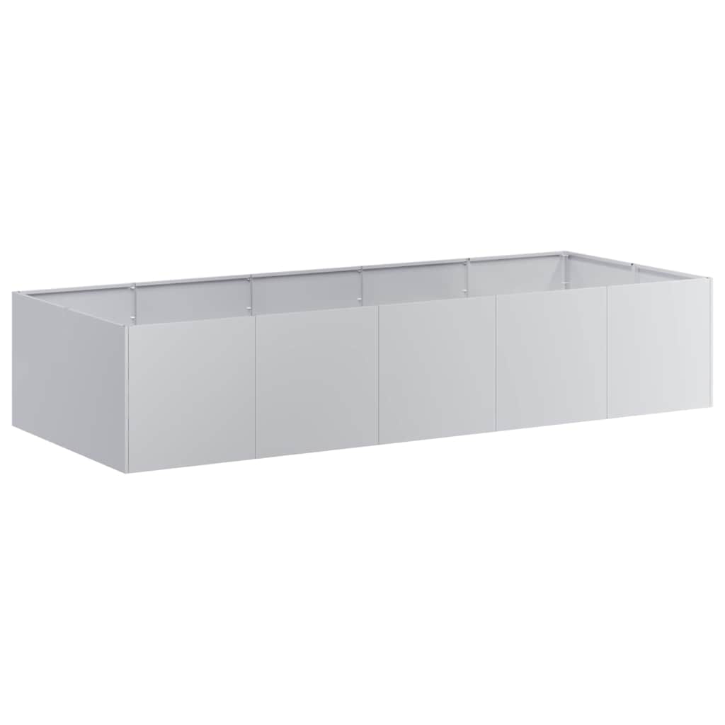 vidaXL Jardinieră 200x80x40 cm oțel galvanizat vidaXL Jardinieră 200x80x40 cm oțel galvanizat