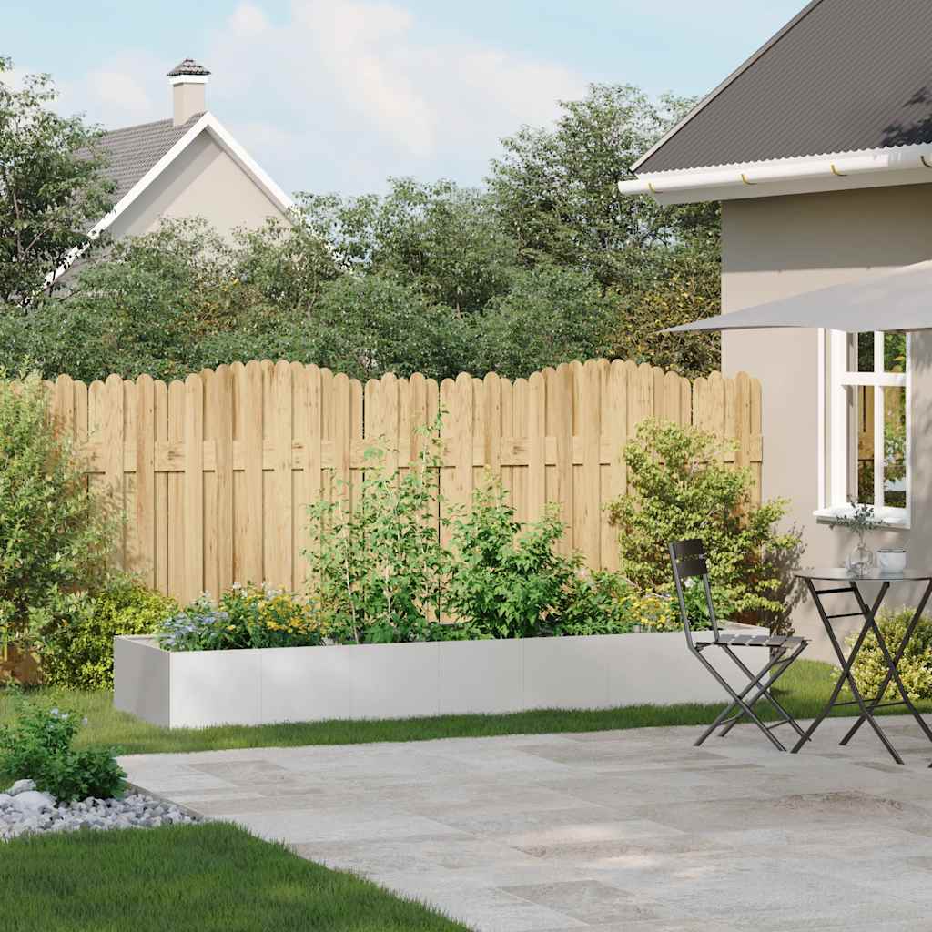 vidaXL Jardinieră 280x80x40 cm oțel inoxidabil