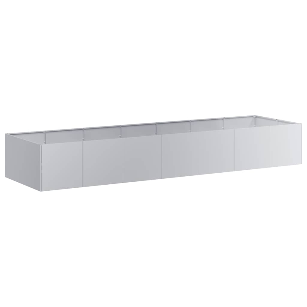 vidaXL Jardinieră 280x80x40 cm oțel galvanizat vidaXL Jardinieră 280x80x40 cm oțel galvanizat