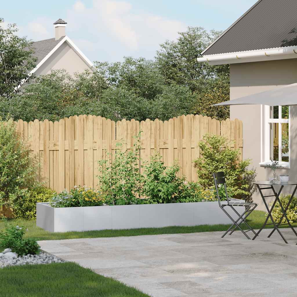 vidaXL Jardinieră 280x80x40 cm oțel galvanizat vidaXL Jardinieră 280x80x40 cm oțel galvanizat