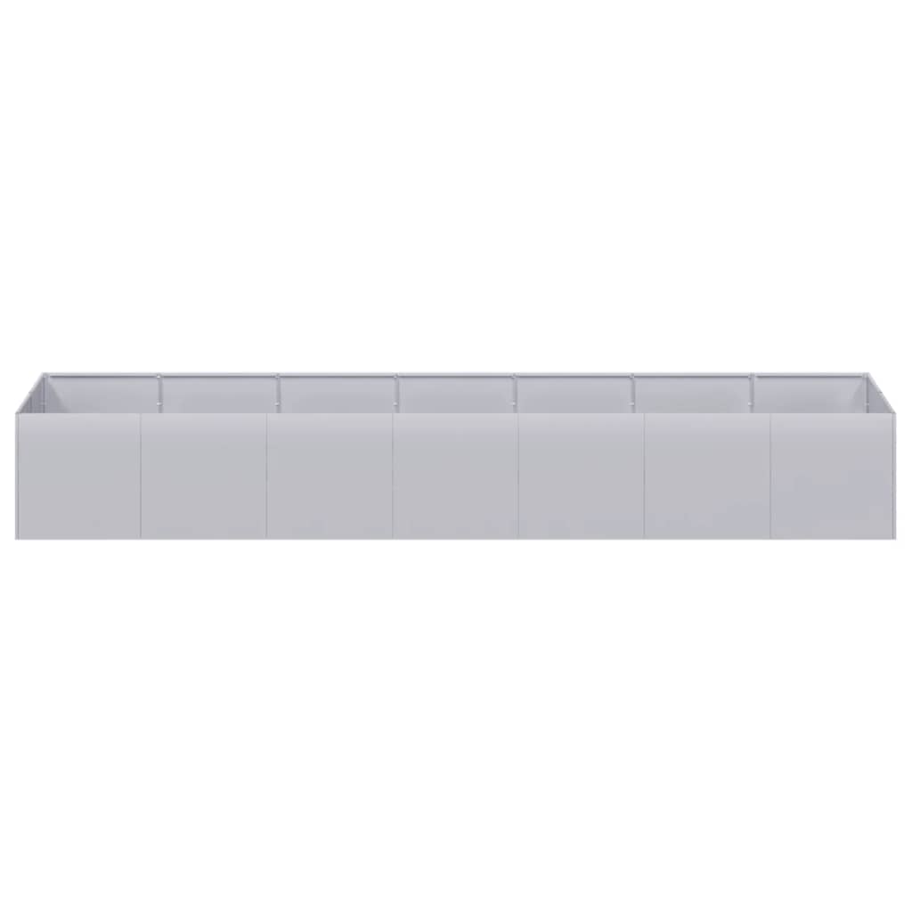 vidaXL Jardinieră 280x80x40 cm oțel galvanizat vidaXL Jardinieră 280x80x40 cm oțel galvanizat