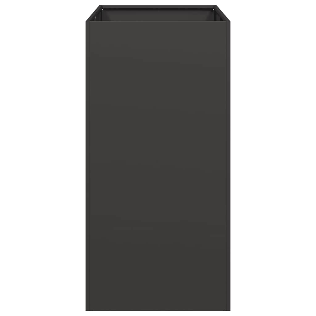vidaXL Jardinieră Negru 40x80x80 cm Oțel vidaXL Jardinieră Negru 40x80x80 cm Oțel