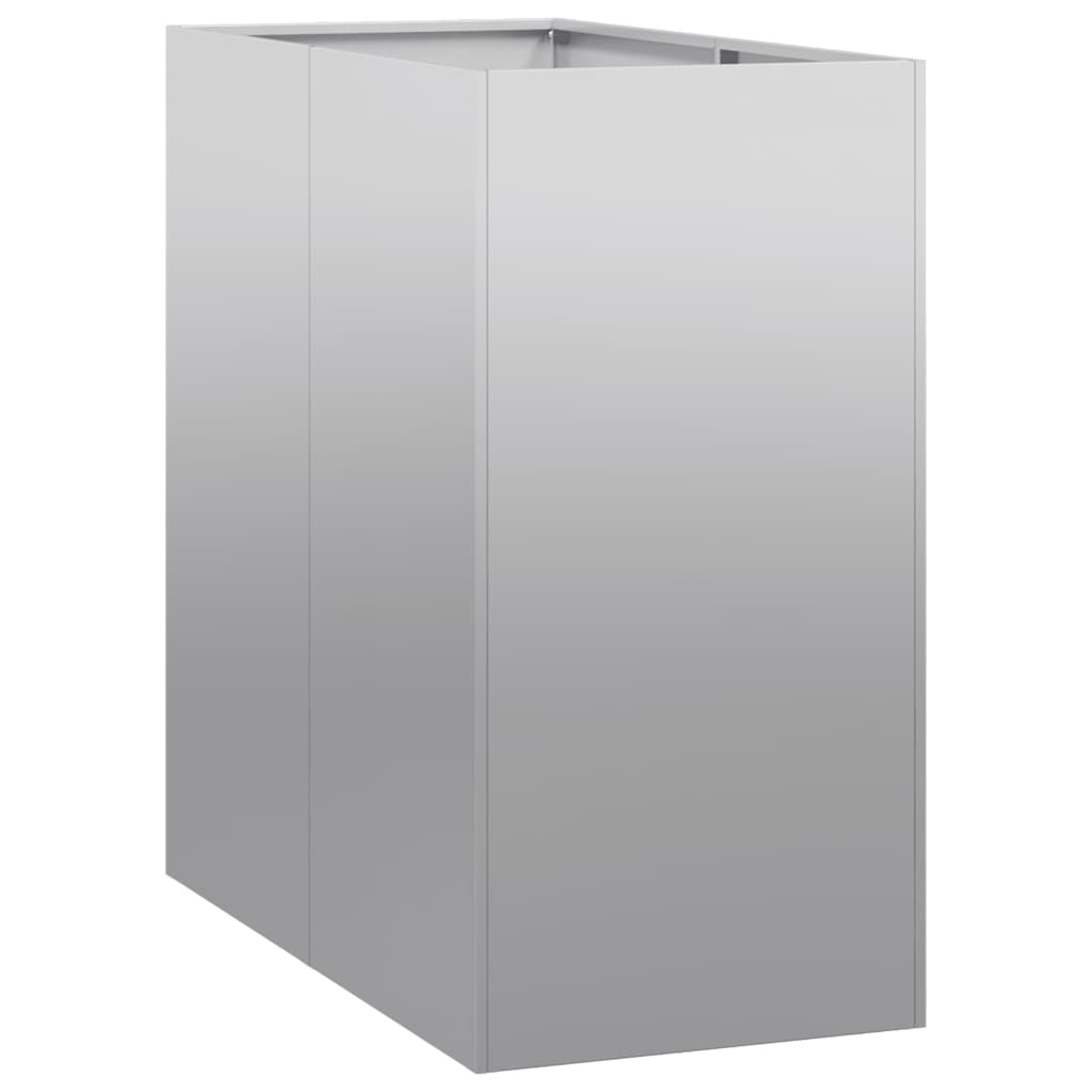 vidaXL Jardinieră 40x80x80 cm oțel galvanizat vidaXL Jardinieră 40x80x80 cm oțel galvanizat