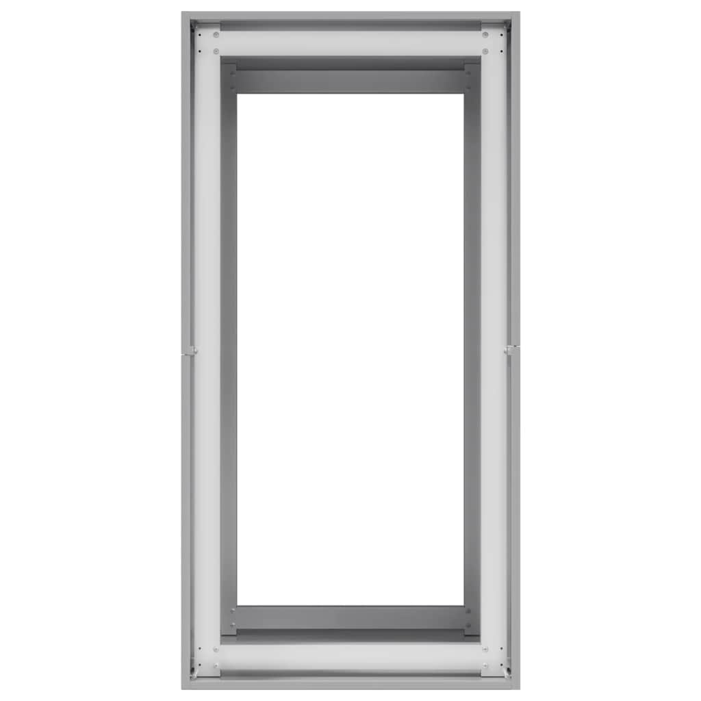 vidaXL Jardinieră 40x80x80 cm oțel galvanizat vidaXL Jardinieră 40x80x80 cm oțel galvanizat
