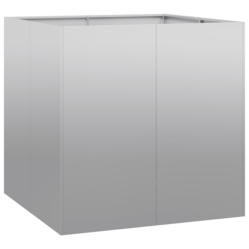 vidaXL Jardinieră 80x80x80 cm oțel galvanizat vidaXL Jardinieră 80x80x80 cm oțel galvanizat