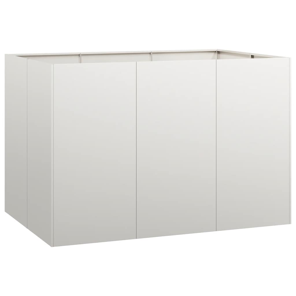 vidaXL Jardinieră 120x80x80 cm oțel inoxidabil vidaXL Jardinieră 120x80x80 cm oțel inoxidabil