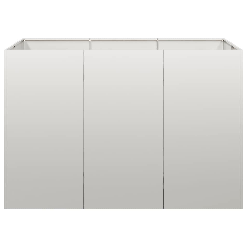 vidaXL Jardinieră 120x80x80 cm oțel inoxidabil vidaXL Jardinieră 120x80x80 cm oțel inoxidabil