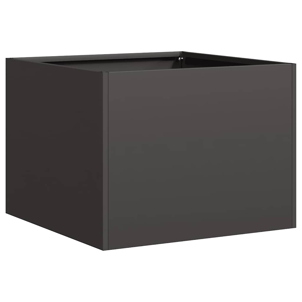 vidaXL Jardinieră Negru 40x40x30 cm Oțel vidaXL Jardinieră Negru 40x40x30 cm Oțel