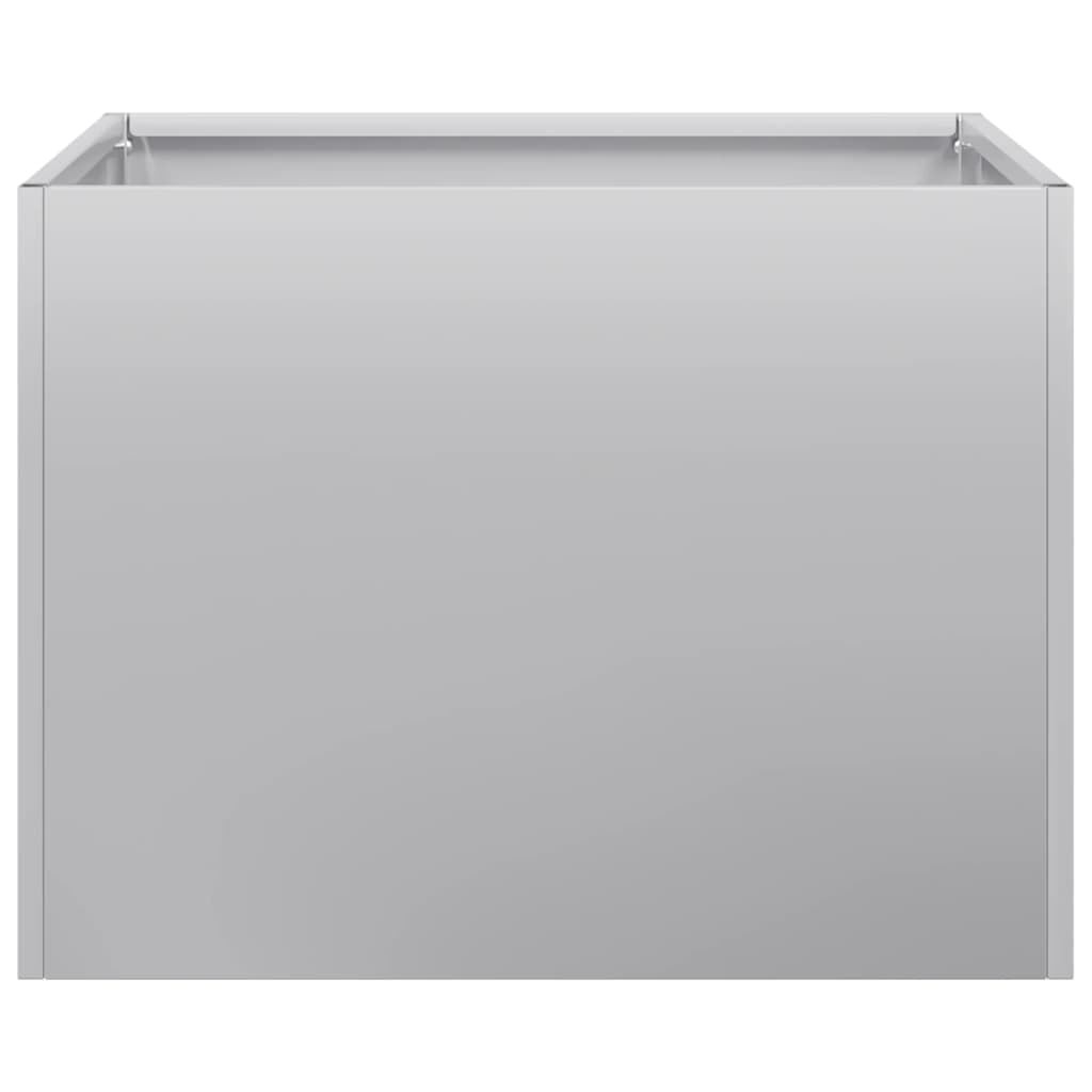 vidaXL Jardinieră 40x40x30 cm oțel galvanizat vidaXL Jardinieră 40x40x30 cm oțel galvanizat