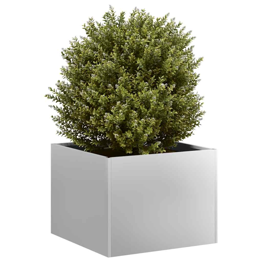 vidaXL Jardinieră 40x40x30 cm oțel galvanizat vidaXL Jardinieră 40x40x30 cm oțel galvanizat