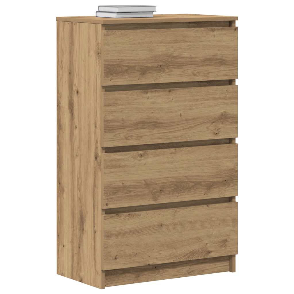 vidaXL Bufetă Stejar Artisan 60x35x98,5 cm Lemn prelucrat vidaXL Bufetă Stejar Artisan 60x35x98,5 cm Lemn prelucrat