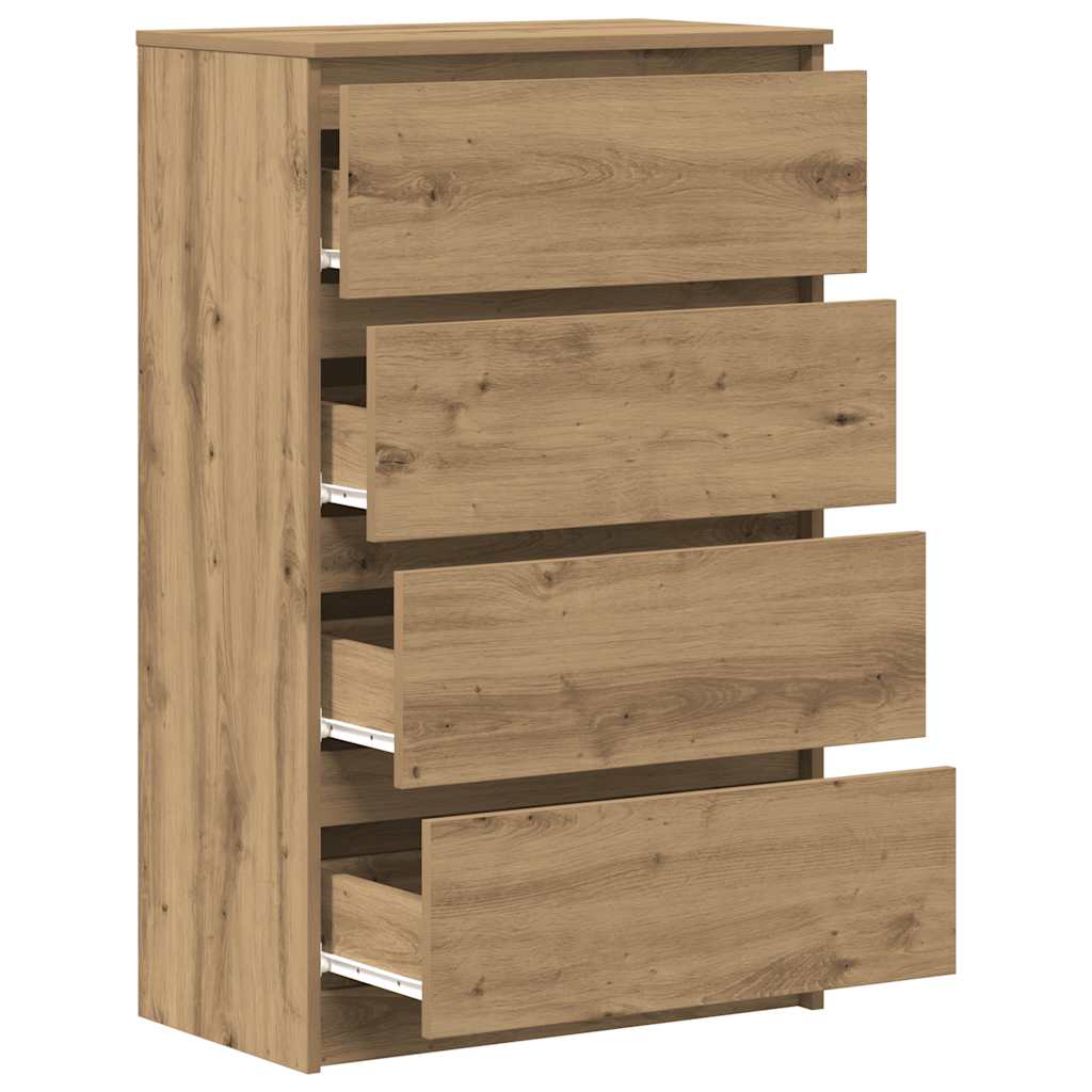 vidaXL Bufetă Stejar Artisan 60x35x98,5 cm Lemn prelucrat vidaXL Bufetă Stejar Artisan 60x35x98,5 cm Lemn prelucrat