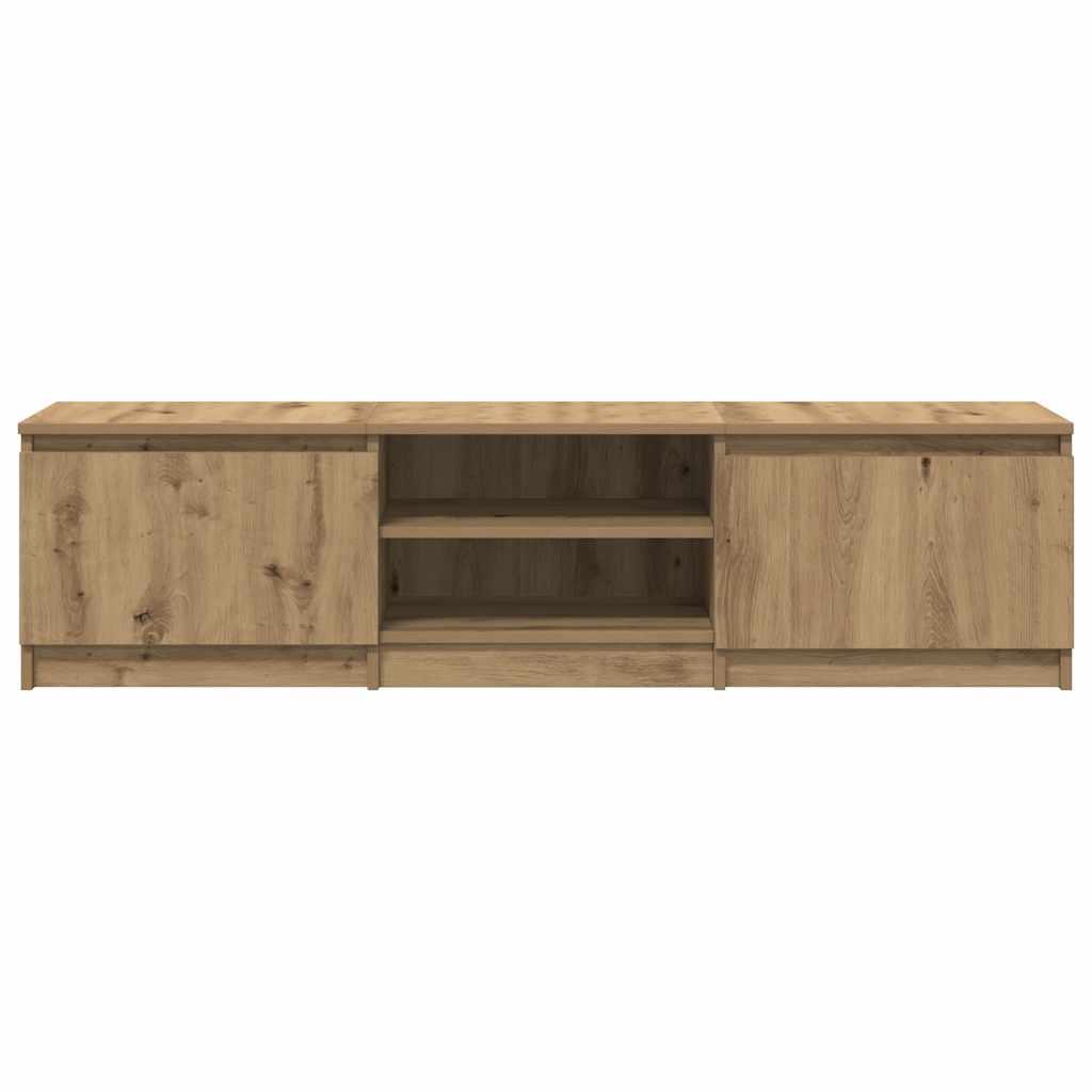 vidaXL Dulap TV, stejar artizanal, 140x40x36 cm, lemn prelucrat