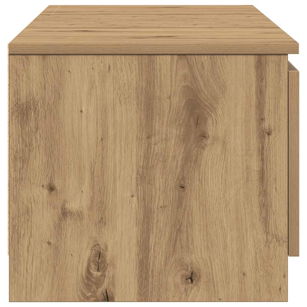 vidaXL Dulap TV, stejar artizanal, 140x40x36 cm, lemn prelucrat