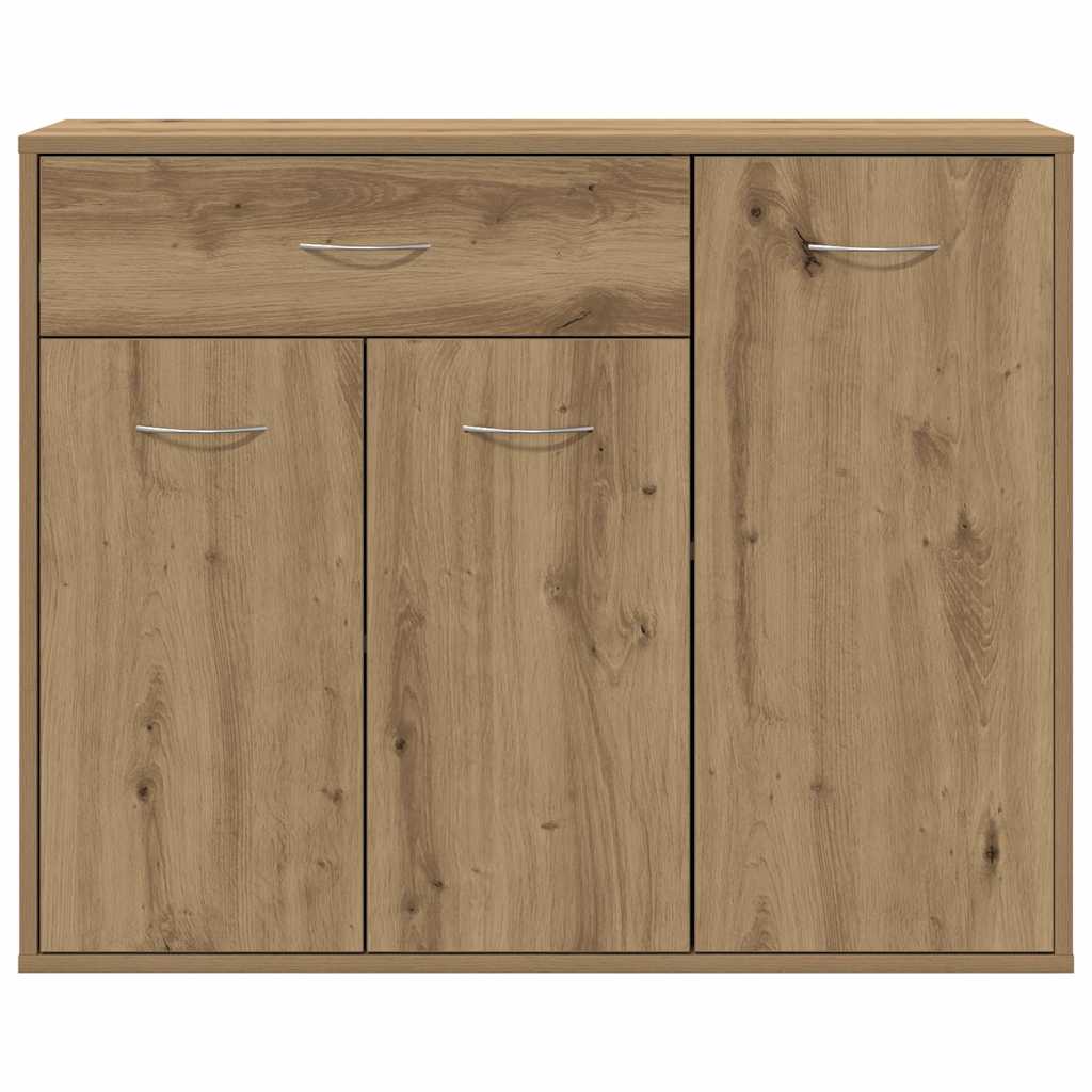 vidaXL Bufetă Stejar Artisan 88x30x70 cm Lemn prelucrat vidaXL Bufetă Stejar Artisan 88x30x70 cm Lemn prelucrat