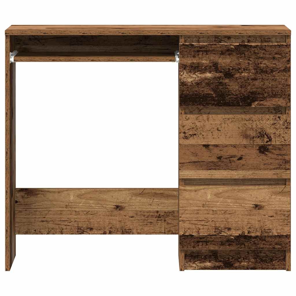 vidaXL Birou din lemn vechi 90x45x76 cm din lemn de prelucrare