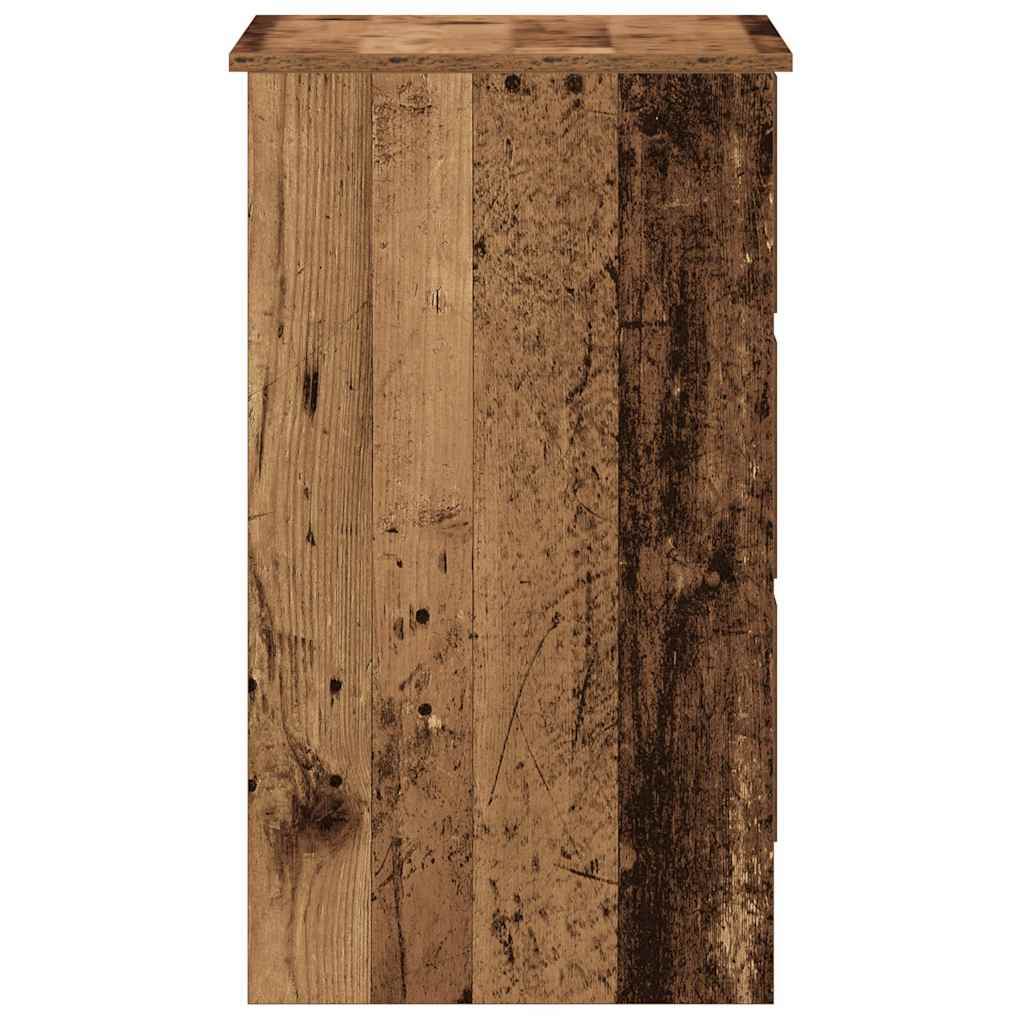 vidaXL Birou din lemn vechi 90x45x76 cm din lemn de prelucrare