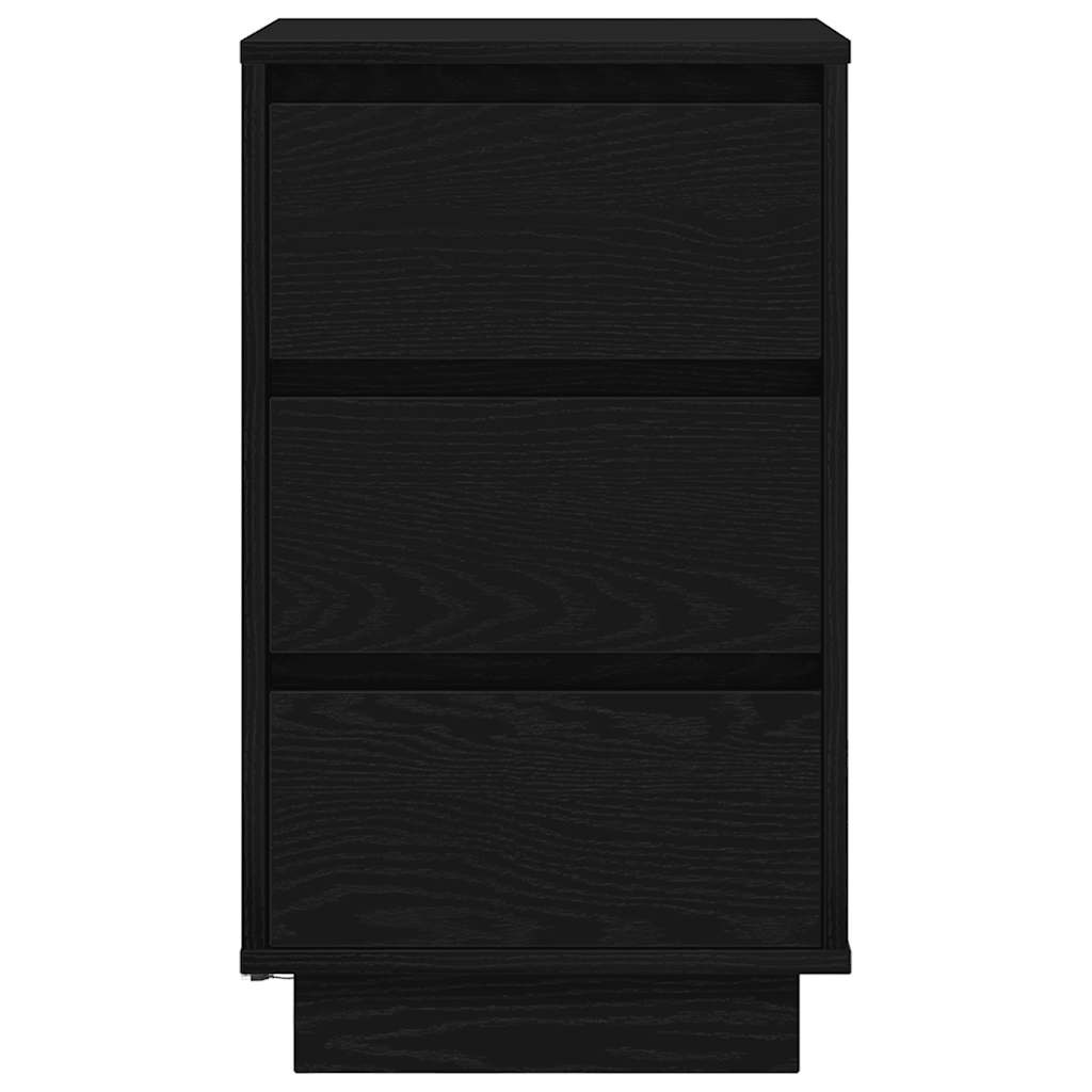 vidaXL Noptiera cu lumini LED Negru 38x34x65 cm vidaXL Noptiera cu lumini LED Negru 38x34x65 cm