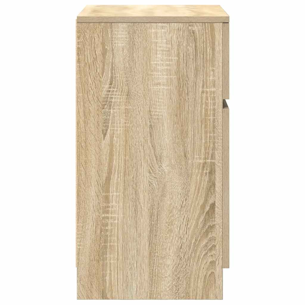 vidaXL Noptieră, stejar sonoma, 39x35x65 cm, lemn compozit vidaXL Noptieră, stejar sonoma, 39x35x65 cm, lemn compozit