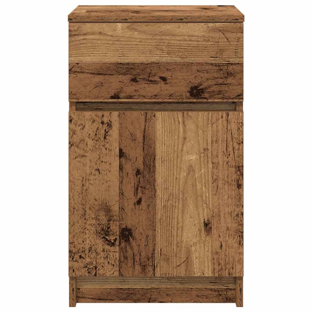 vidaXL Noptiera din lemn vechi 39x35x65 cm lemn prelucrat